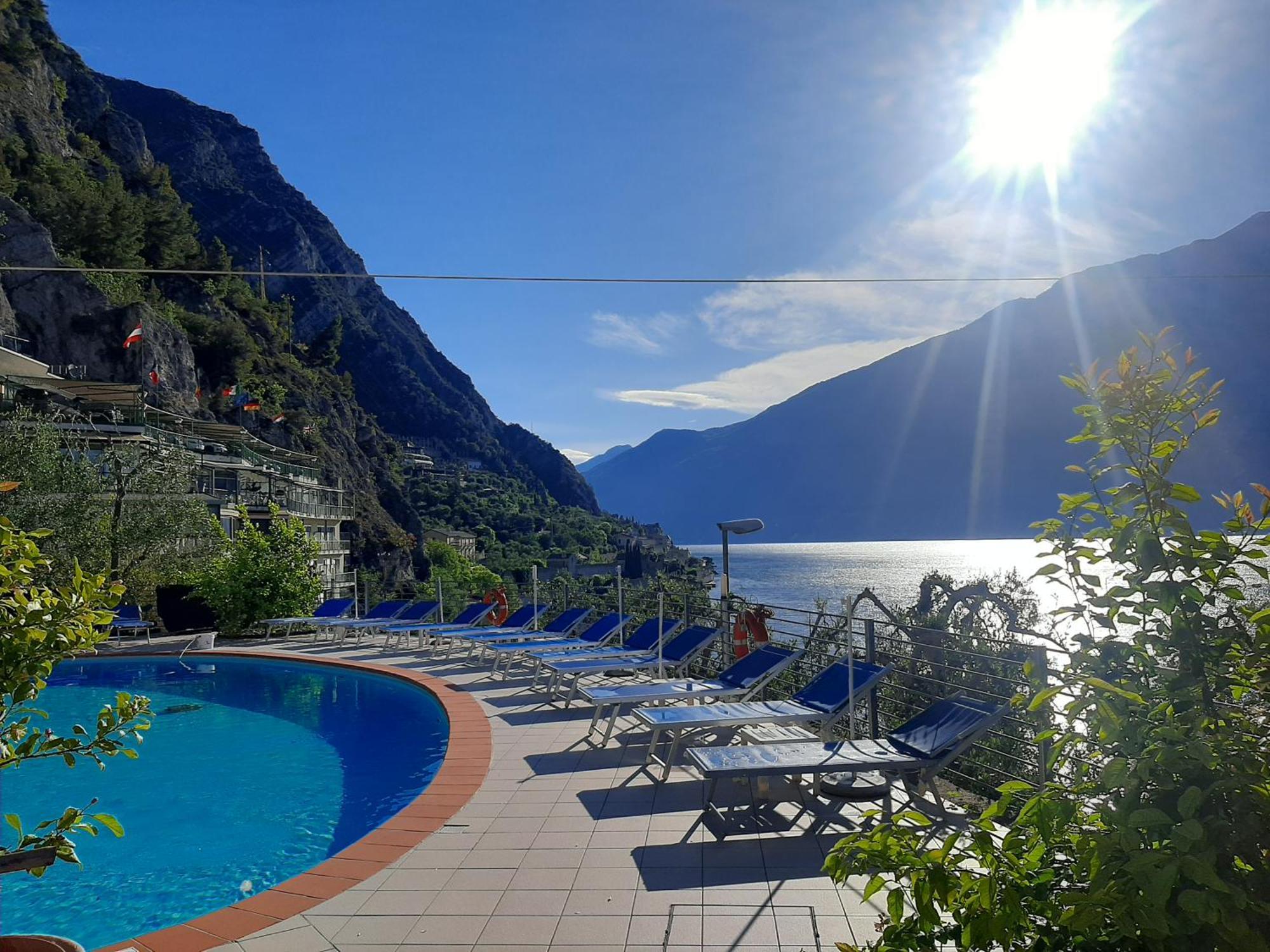 Hotel Augusta Garni Limone sul Garda Zewnętrze zdjęcie